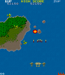 1942 - 空中大战 (威廉斯电子 授权)（有金手指）