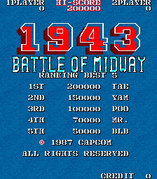 1943: 中途岛海战 (盗版, 修改版 日版, 第二套)