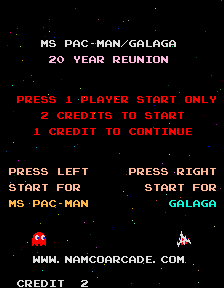 吃豆小姐/大蜜蜂 -20周年纪念版1981 合集 (V1.00)