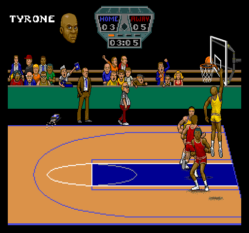 二对二篮球斗牛 (修订版4.06/29/89)（有金手指）