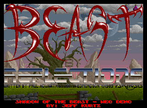 野兽之瞳 (Neo Geo 演示)