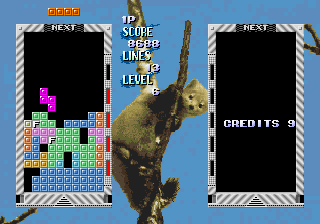 俄罗斯方块擂台 (日版, FD1094317-0139)（有金手指）