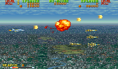 雌虎战机 (盗版2xYM2203 +2xMSM5205, 第二套)（有金手指）