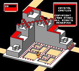 水晶城堡 (摇杆控制 版本)