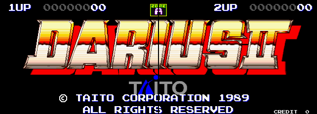 大流士战机 Ⅱ/太空战斗机 Ⅱ (双屏) (日版 旧版)（有金手指）