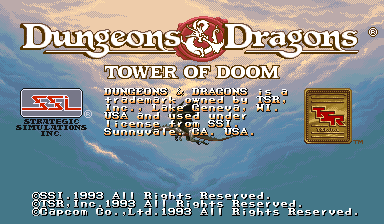 龙与地下城 - 毁灭之塔 (西班牙版940113)（有金手指）