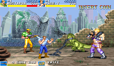 恐龙快打: 恐龙新世纪 (盗版 PIC16C57芯片, 第一套)（有金手指）