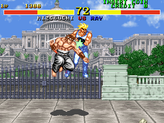 格斗列传 (日版 版本41-04, DE-0380-1 PCB)（有金手指）