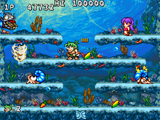 战斗原始人 - 乔与麦克再现 (世界版, 版本1.1,1994.05.27)（有金手指）