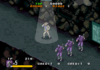 外星战将 - 迈克尔杰克逊月球漫步 (日版) (FD1094/8751317-0157)（有金手指）