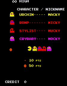 吃豆人 (小蜜蜂硬件的盗版, 第一套)（有金手指）