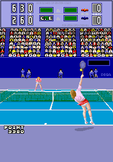 网球绝招 - 近身攻击 (日版,4 Players) (FD1094317-0070)（有金手指）