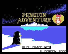企鹅冒险 (MSX 版的盗版)