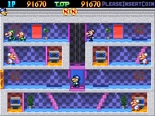 皮皮与比比 / 电梯大战!! (Z80 声音 处理器, 第一套)（有金手指）