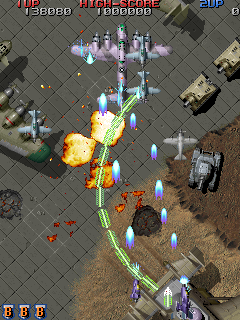 雷电战机 (德语版)（有金手指）