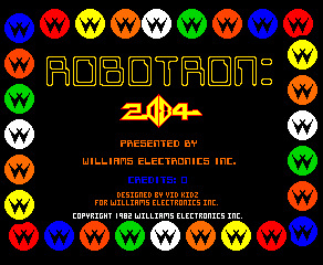 机器人:2084 (纯蓝色标签)