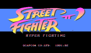 街头霸王 II' 加速版: 战斗宣言 (盗版 第一套)（有金手指）