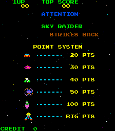 天空入侵者（有金手指）