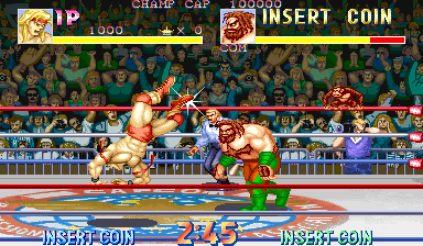 摔跤霸王 (大满贯大师赛930713 美版)（有金手指）