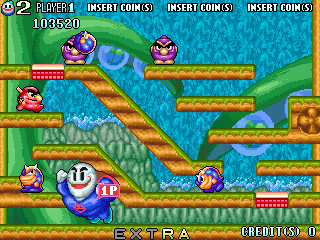 雪人兄弟2 - 新的精灵 (Hanafram)（有金手指）