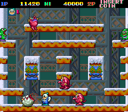 雪人兄弟 - 尼克和汤姆 (冬季绒球 硬件 盗版)