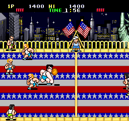 热血高校躲避球 (美版)（有金手指）