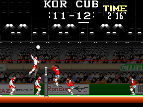 超级排球 (韩版)（有金手指）