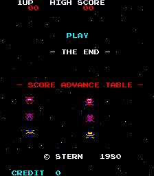 射蜘蛛 (斯特恩电子公司)（有金手指）