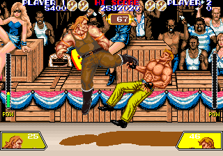 暴力格斗 (世界版)（有金手指）